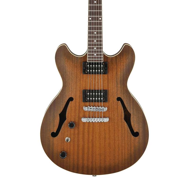 Ibanez AS53L-TF Artcore Semi-Hollowbody Left-Handed in Tobacco Flat Electric Guitar