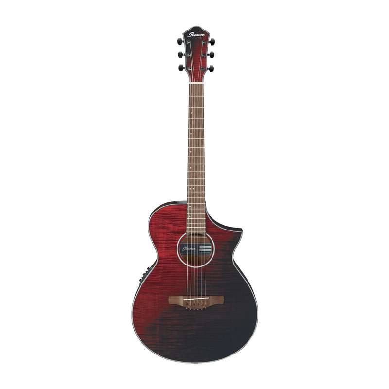 IBANEZ AEWC400-TKS Acoustic Electric Guitar Transparent Black Sunburst