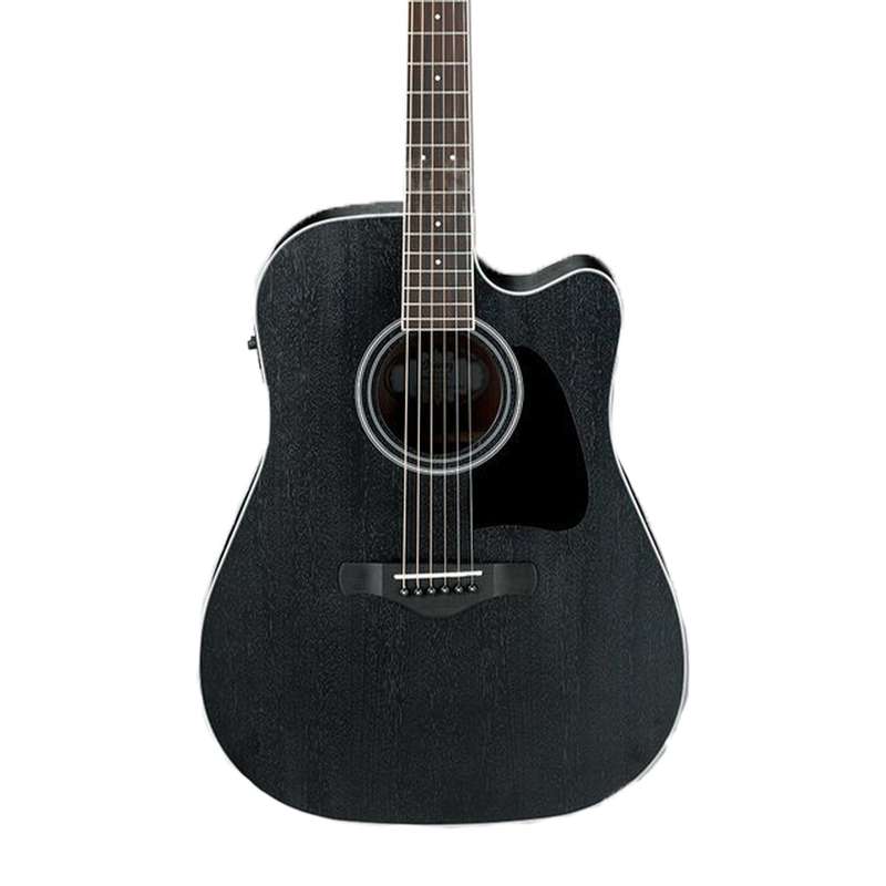 IBANEZ AW84CE-WK Acoustic Electric Guitar Weathered Black
