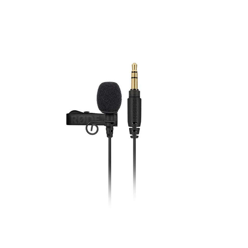 Rode Lavalier GO Professional-Grade Wearable Condenser Microphone with 3.5mm TRS Jack
