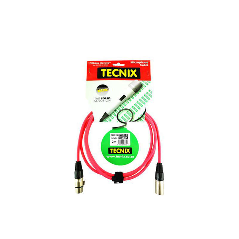 Tecnix 2m XLR M-F XLR Cable