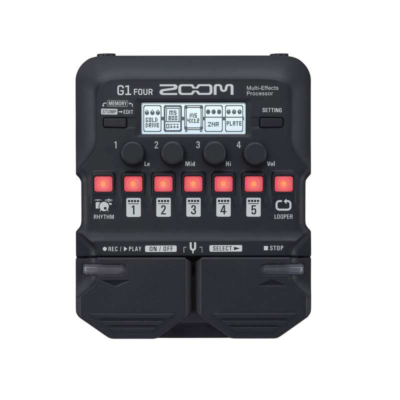 ZOOM G1 FOUR Guitar Effects Pedal