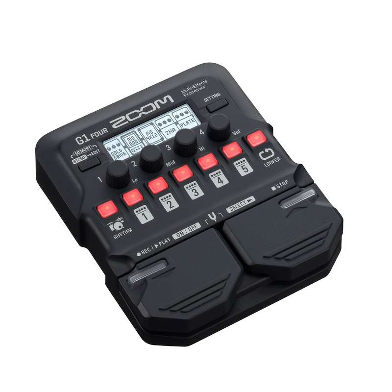 ZOOM G1 FOUR Guitar Effects Pedal