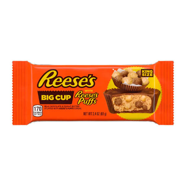 Reeses Peanut Bog Cup With Reeses Puffs 34g
