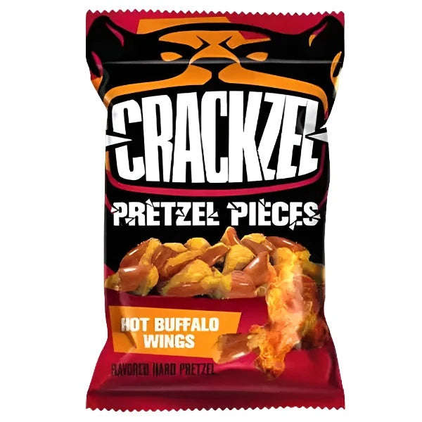 Crackzel Pretzel Pieces Hot Buffalo Wings 85g