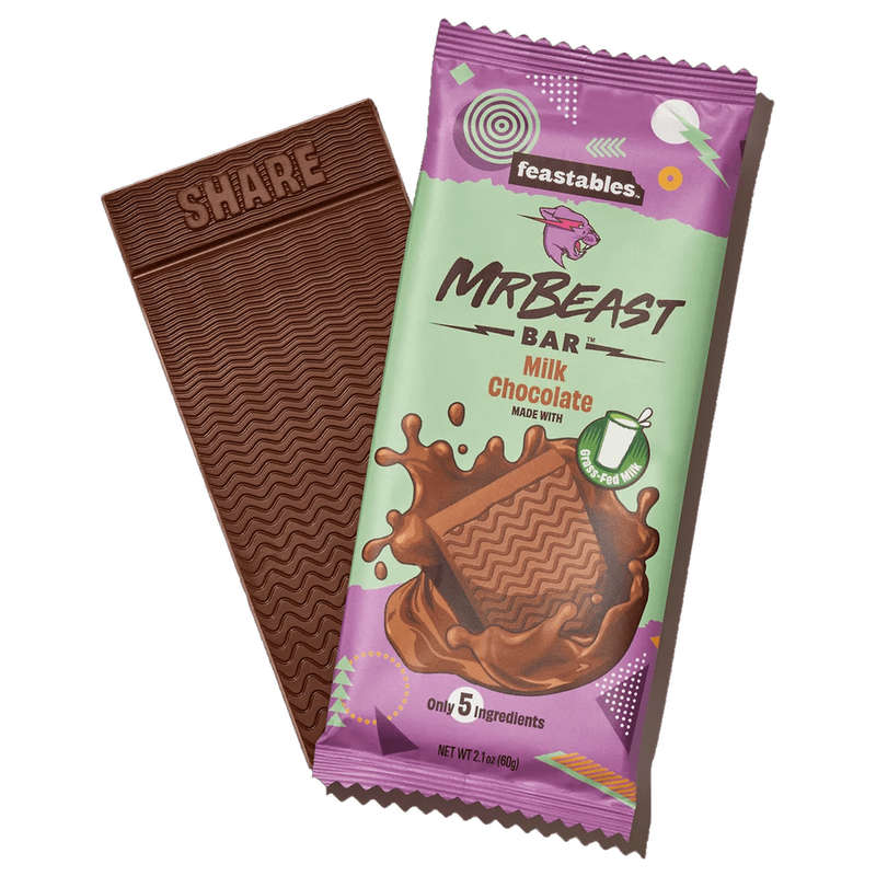Feastables Mr Beast Milk Chocolate 60g (Exp 7 May 25)