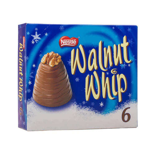 Nestle Walnut Whip 6 Pack 180g Exp 31 Jan 24