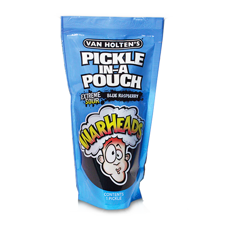 Van Holten's Warheads Blue Raspberry Dill Pickle 260g