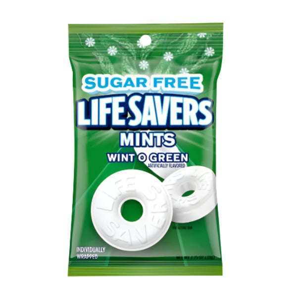 Lifesavers Wint O Green Sugar Free 78g