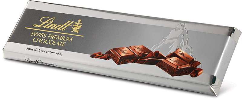Lindt Swiss Premium Slabs Dark Chocolate 300g