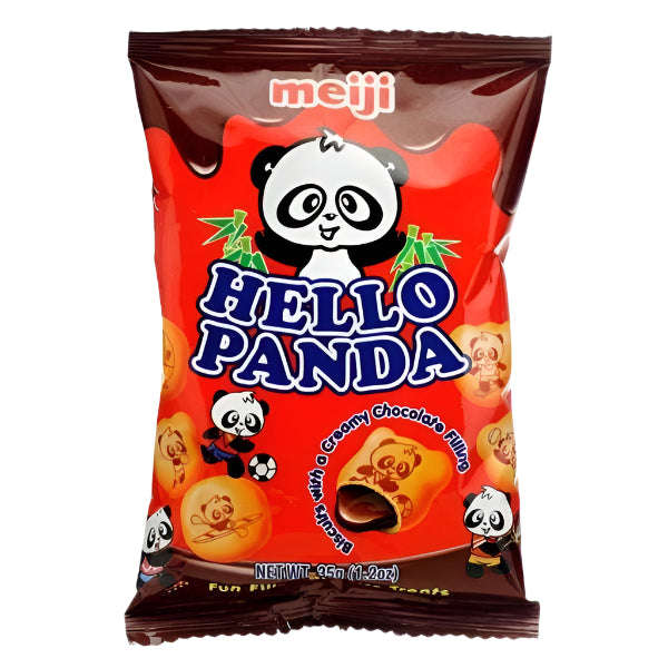 Meiji Hello Panda Chocolate Biscuits 35g