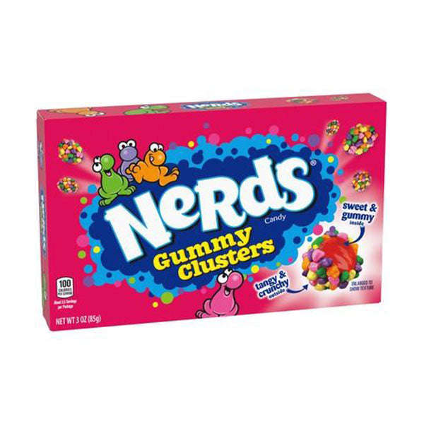 Nerds Gummy Clusters Theatre Box 85g (Exp Nov 24)