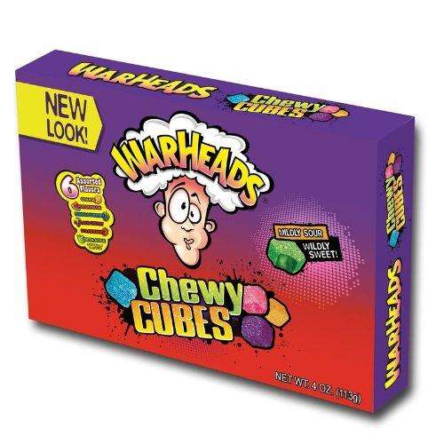 Warheads Sour Cubes Theatre Box 113g