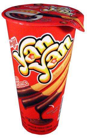 Meiji Yan Yan Chocolate Sticks
