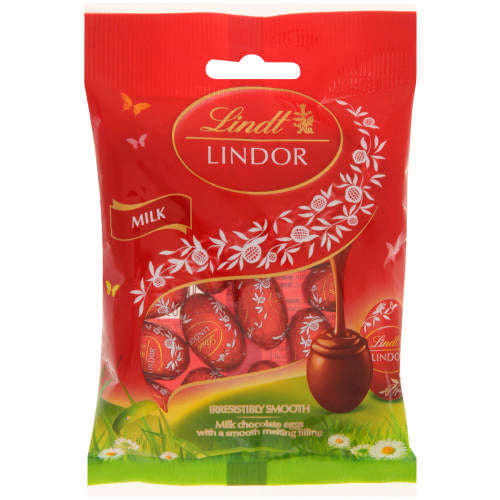 Lindt Lindor Chocolate Eggs 100g