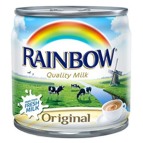 Rainbow Evaporated Milk Original 160ml
