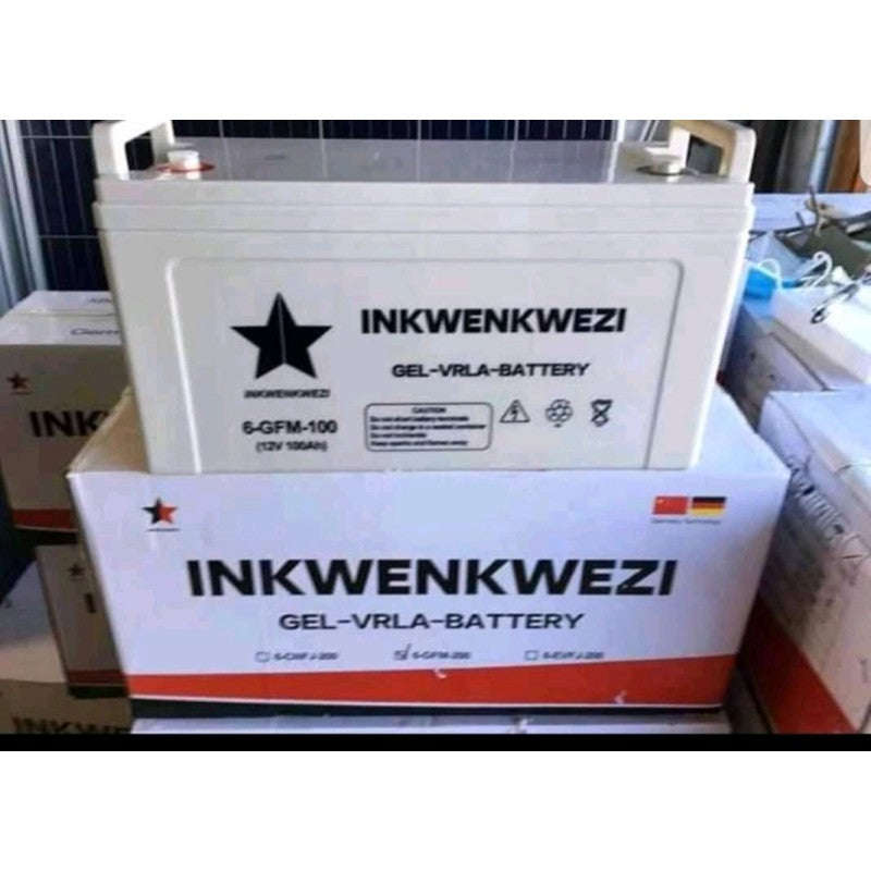200ah 12v gel inkwekwezi deep cycle solar battery
