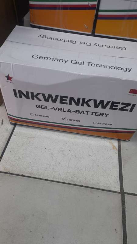 200ah 12v gel inkwekwezi deep cycle solar battery
