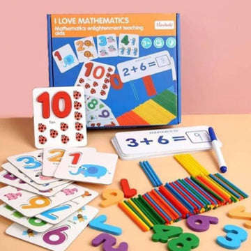 I Love Mathematics Teaching Aid For Kids