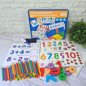 I Love Mathematics Teaching Aid For Kids