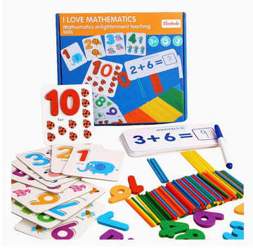 I Love Mathematics Teaching Aid For Kids