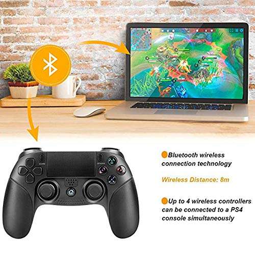 PS4 Controller Number-one PS4 Game Controller Wireless Bluetooth Controller for Playstation 4 Dua...
