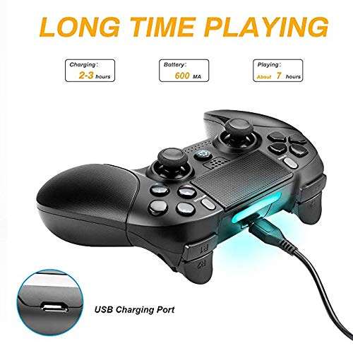 PS4 Controller Number-one PS4 Game Controller Wireless Bluetooth Controller for Playstation 4 Dua...