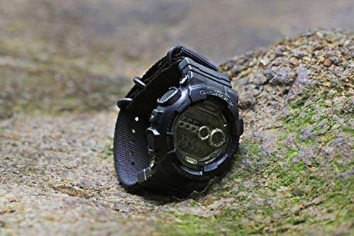 Adapters(16mm) and 1 Piece HD Conversion RAF NATO Nylon Watch Band Strap Kit for Casio GShock MIL...