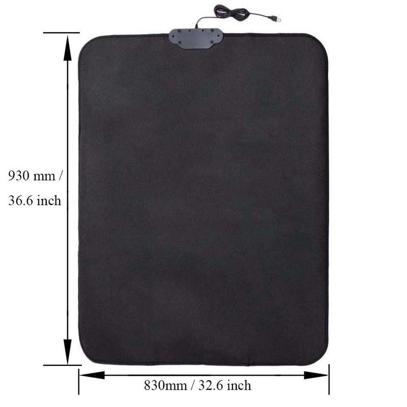 OSTENT USB Non-Slip Dancing Step Dance Mat Pad Blanket Compatible for PC Laptop Video Game