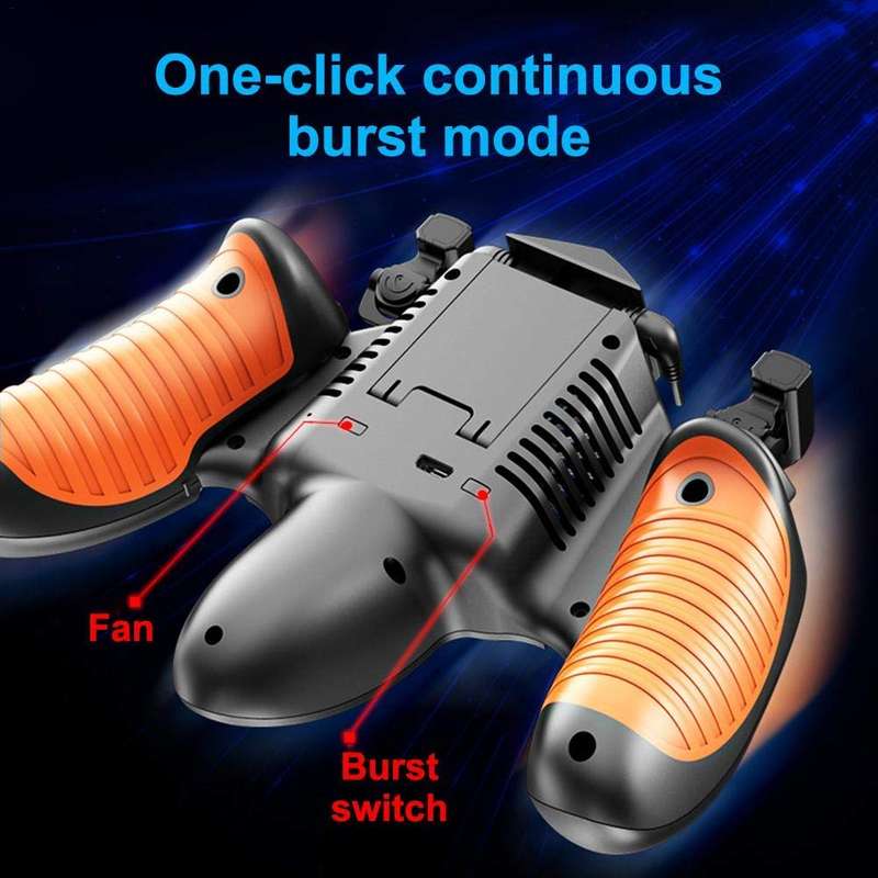 PUBG Mobile Controller, Auto High Frequency Click Mobile Game Controllers Trigger for PUBG/Fortni...