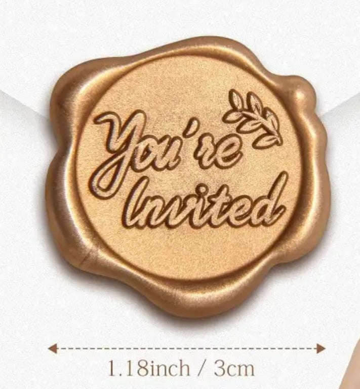 Youre invited Ready Made Wax Seals (10)