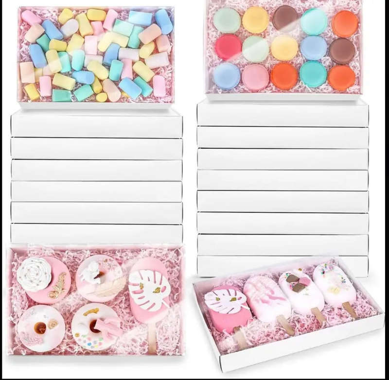 White Cookie Boxes(10)