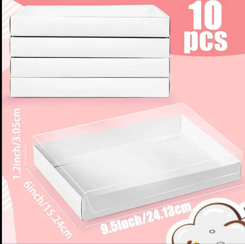 White Cookie Boxes(10)