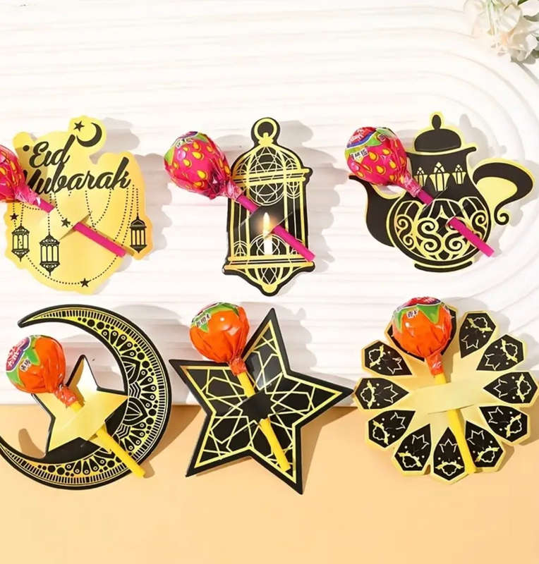 Lollipop Decor Cards (6)