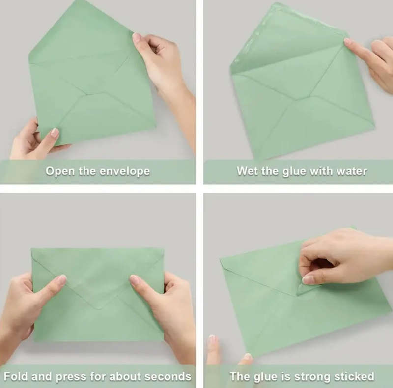 Sage Green Envelopes(50)