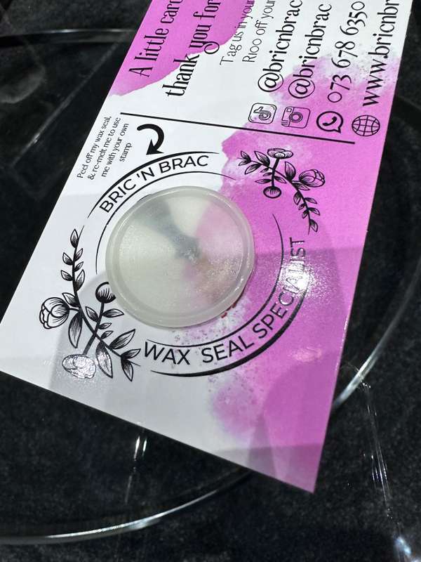 Plain Ready Made Wax Seals Translucent (10)