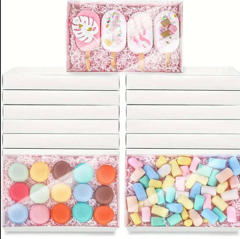 White Cookie Boxes(10)