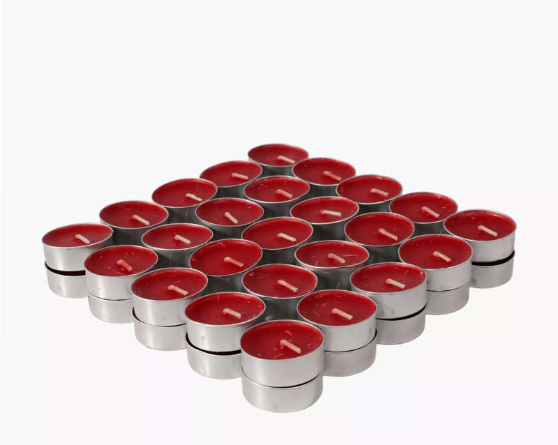Cranberry Scented Tea Candles(50)