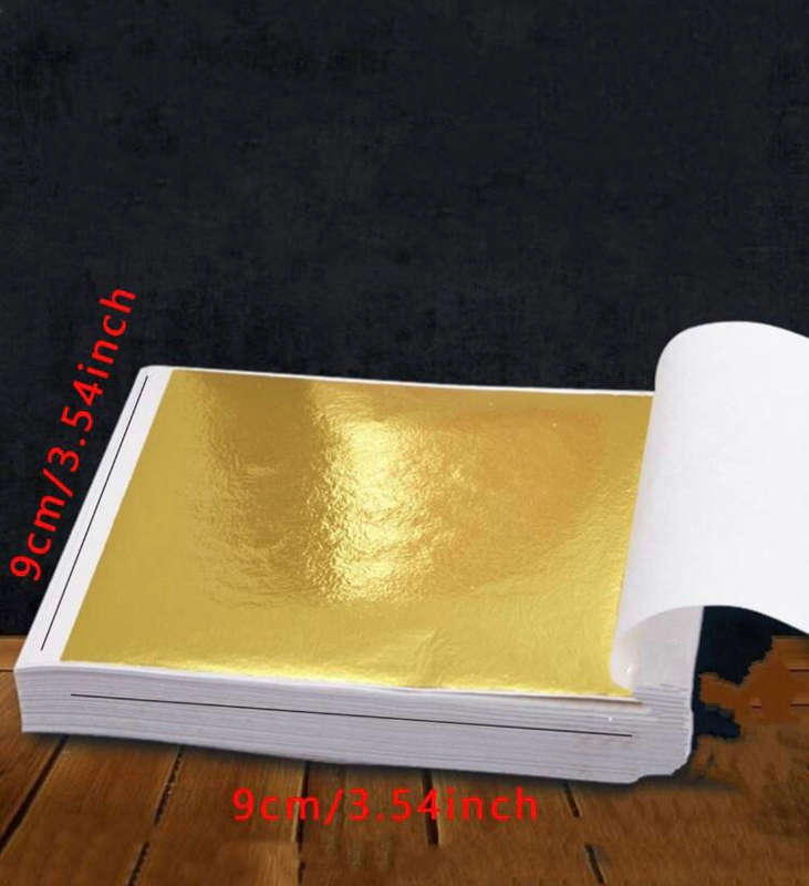 100pc Coloured Leaf Sheets