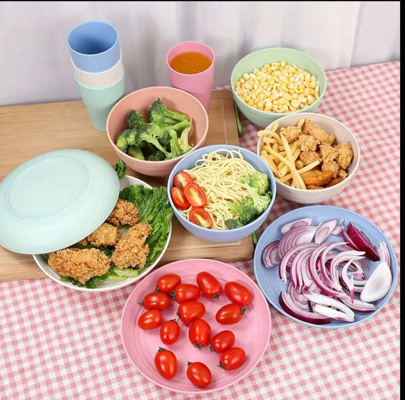 Plastic Kids Dinner Set