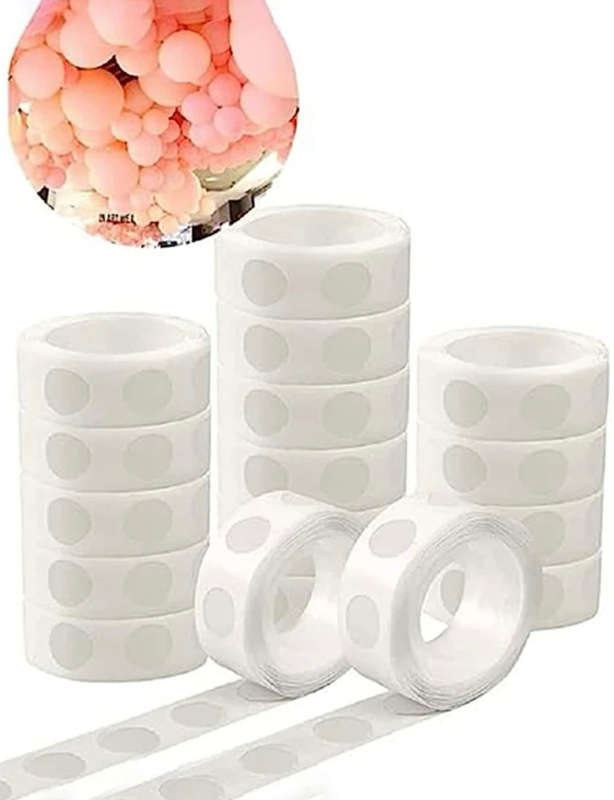 Roll of 100 double sided glue dot adhesives