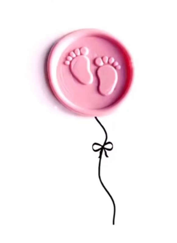 Baby Feet Wax Seal Stamp