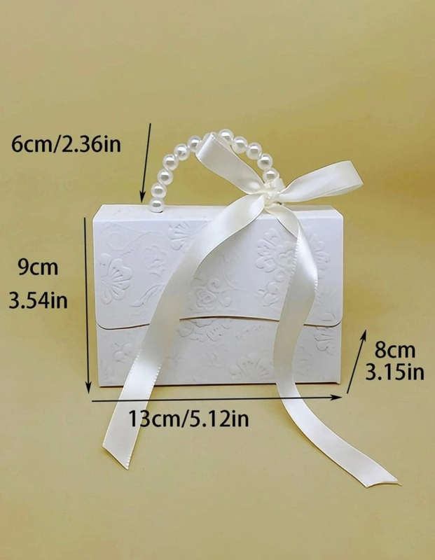 Handbag Box with Pearl handle (2)