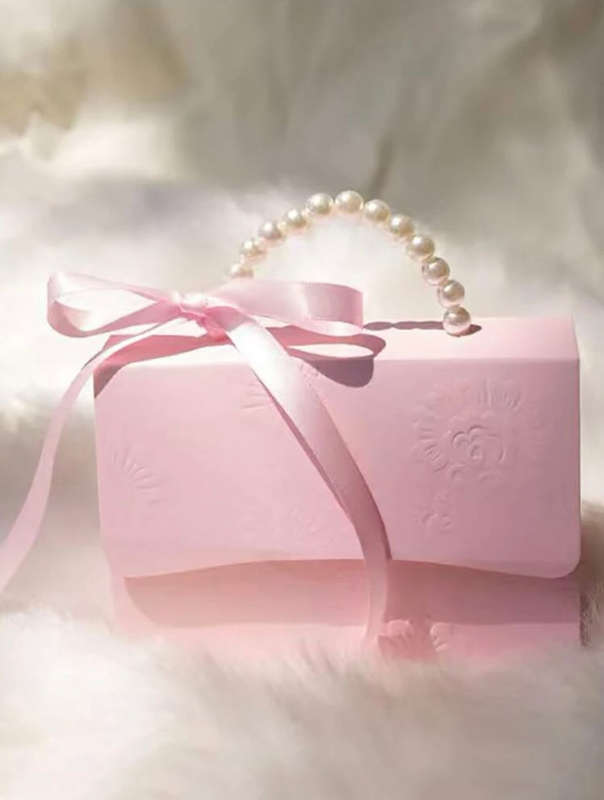 Handbag Box with Pearl handle (2)