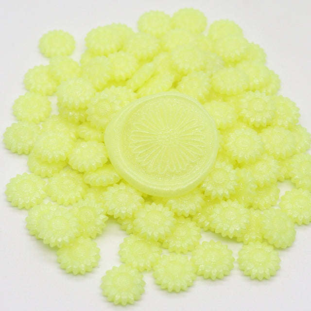 Packet of 200 Sunflower Shaped Wax Seal Beads