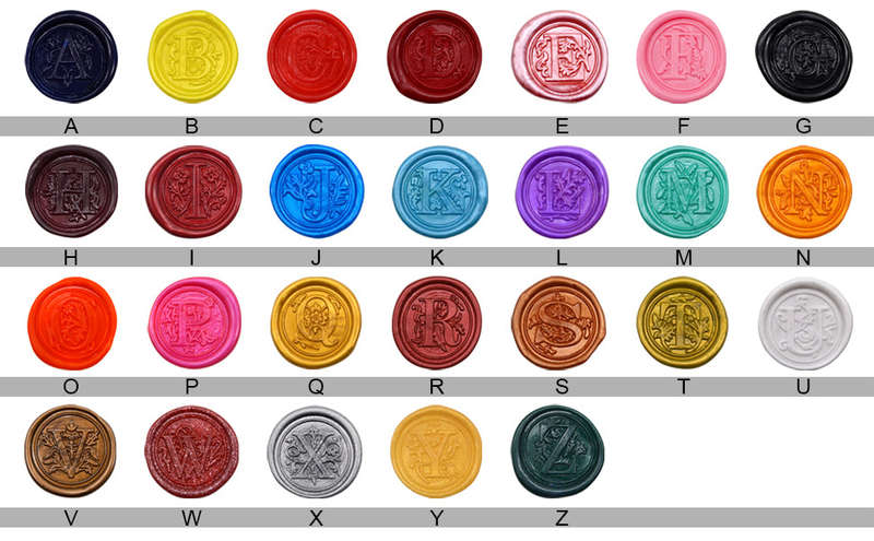 Design Initial / Letter Wax Seal Stamp