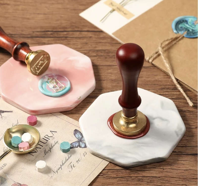 Marble Coaster To Make Wax Seals