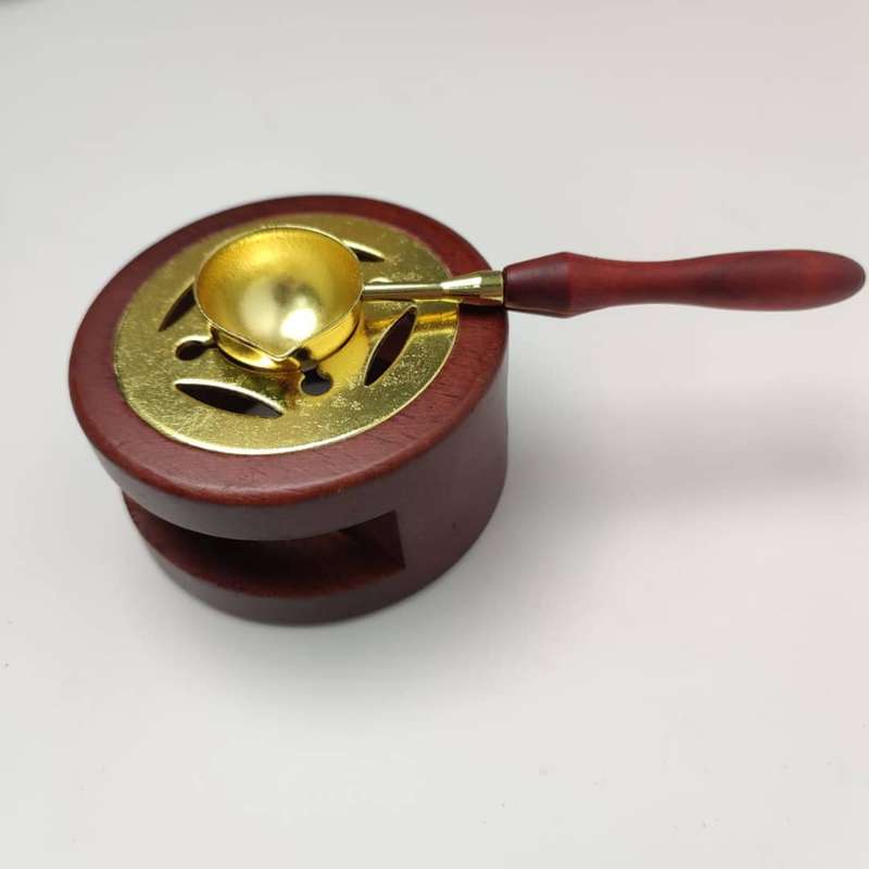 Seal Wax Melting Furnace Stove & Spoon Colours