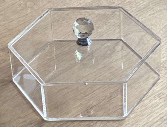 Hexagon Perspex Box