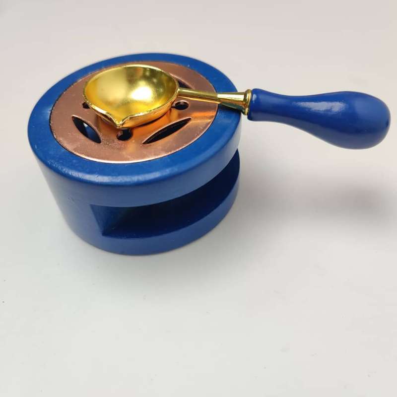 Seal Wax Melting Furnace Stove & Spoon Colours
